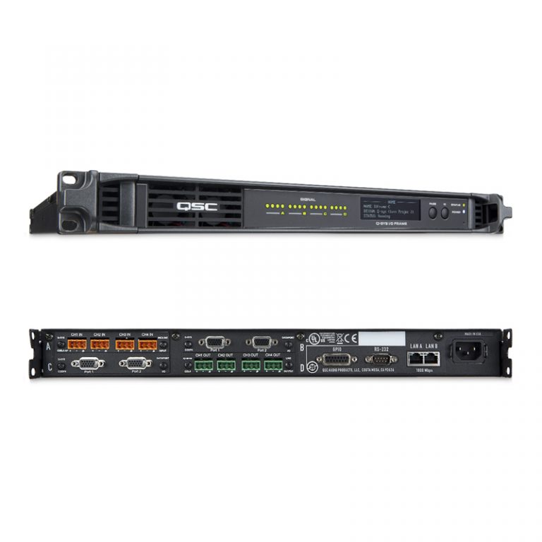 QSC Touch Screen Controller Sound Solutions Canada