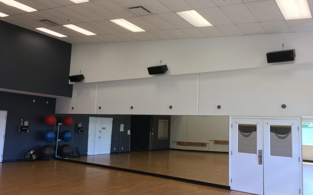 Fraser Heights Community Centre Speaker Upgrades May 2017