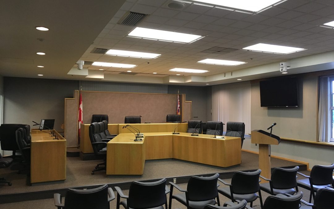 Port Coquitlam Council Chamber Upgrade August 2017
