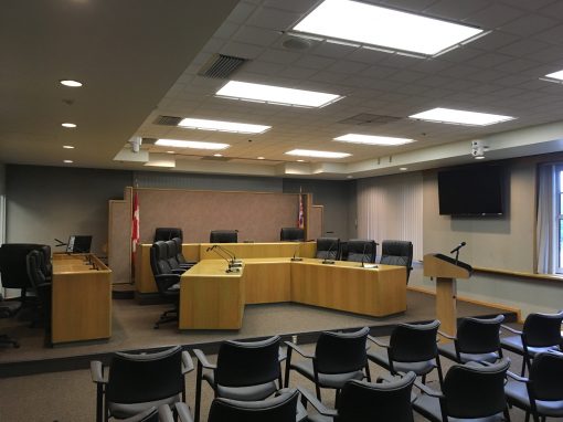 Port Coquitlam Council Chamber Upgrade August 2017