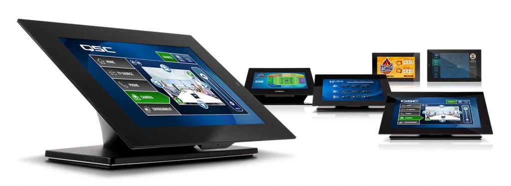QSC Qsys Native Touch Screen Controllers - Sound Solutions Canada